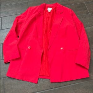 H&M red blazer
